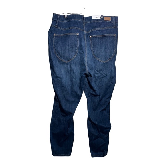 NWT JUDY BLUE High-Waisted Kingsport Pull-On Skinny Jegging in Medium Blue - 22W - Picture 2 of 6